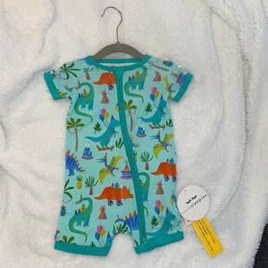 Little Sleepies Prehistoric Party Shorty Zippy